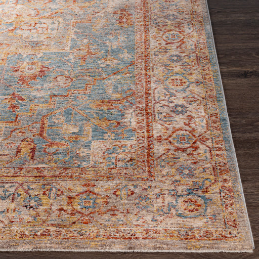 Surya Lavadora LVR-2312 Blue Area Rug - Fovama Rugs & Carpets of  Westchester, New York